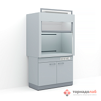 Купить Шкаф вытяжной лабораторный Дельта-ШВ-201/2КГО (С раковиной и краном) ТорнадоЛаб по лучшей цене с доставкой - интернет-магазин Прогрессивные решения